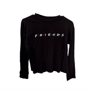 FRIENDS Long Sleeve Shirt. Size - S. Condition - Good. Color - Black.